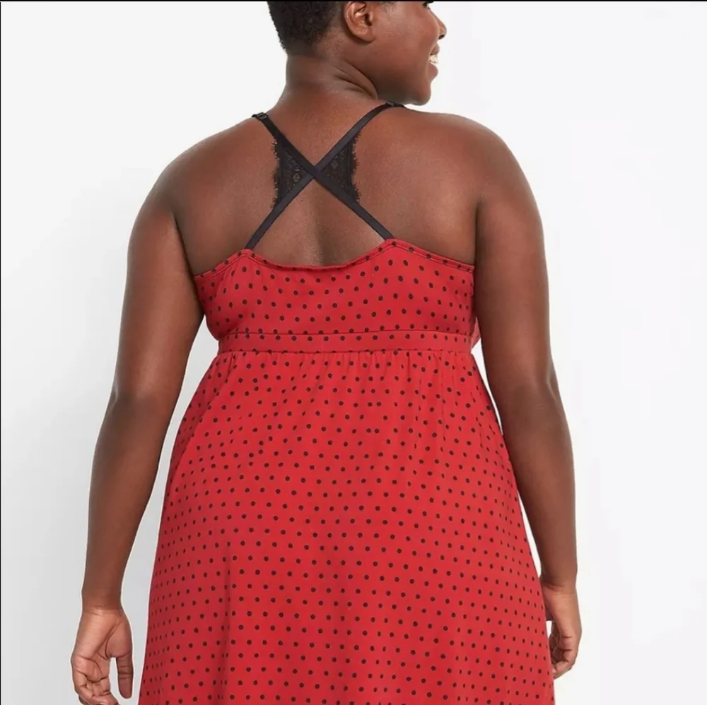 EUC Lane Bryant Size 18/20 Chemise with Lace - Picture 1 of 8